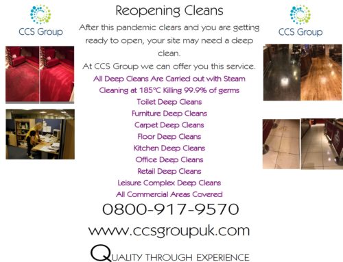 Reopening Cleans